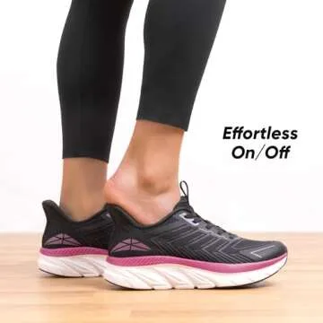 ALLSWIFIT Women's Slip On Walking Shoes Running Comfortable Tennis Breathable Non Slip Athletic Gym ...