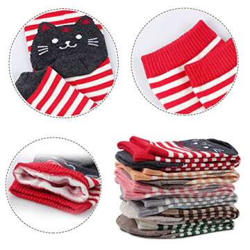 Ambielly Colorful Cute Animal Design Patterned Women's Casual Cotton Socks