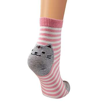 Ambielly Colorful Cute Animal Design Patterned Women's Casual Cotton Socks