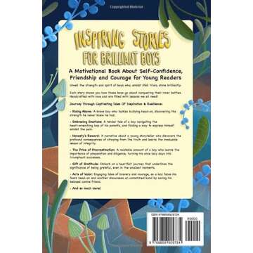Inspiring Stories for Brilliant Boys: A Motivational Book About Self-Confidence, Friendship and Cour...