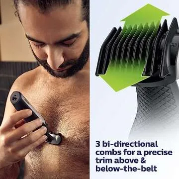 Philips Bodygroom 5000 - Showerproof Trimmer for Men