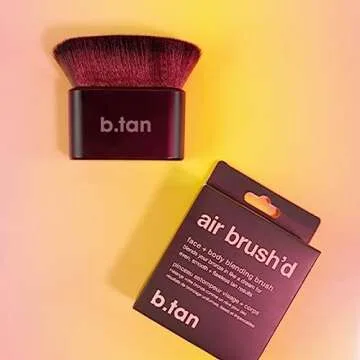 b.tan Face & Body Blending Brush for Flawless Tan Application