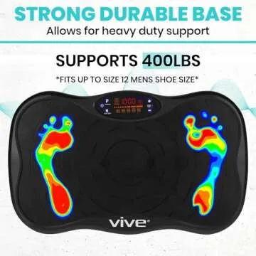 Vive Vibration Plate Exercise Machine for All Fitness Levels
