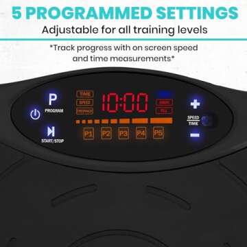 Vive Vibration Plate Exercise Machine for All Fitness Levels