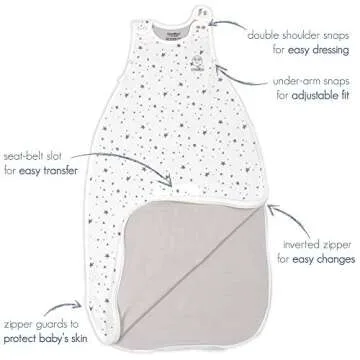 Woolino Toddler Sleep Sack for Cozy Nights and Growth