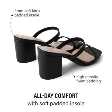 J. Adams Stormi Heeled Sandals - Stylish & Comfortable Footwear