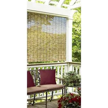 Radiance Cordless Bamboo Shades for Outdoor Privacy