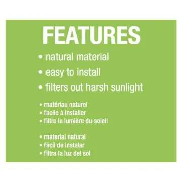 Radiance Cordless Bamboo Shades for Outdoor Privacy