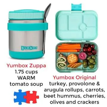 Yumbox Zuppa Insulated Food Jar Hot & Cold Thermos 14 oz