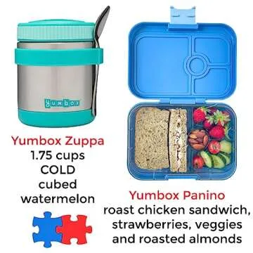 Yumbox Zuppa Insulated Food Jar Hot & Cold Thermos 14 oz