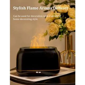 Essential Oil Diffuser 180ml for Relaxation and Wellness