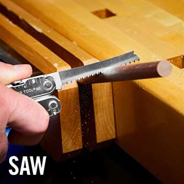 Leatherman Super Tool 300 Multitool: 19 Tools in 1