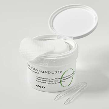 COSRX Green Tea Toner Pads, Relief Redness, Face Toner for Sensitive & Irritated Skin, Soothing, Hyd...