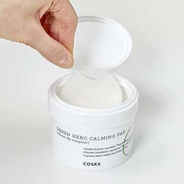 COSRX Green Tea Toner Pads, Relief Redness, Face Toner for Sensitive & Irritated Skin, Soothing, Hydrating, Refreshing, 70 Pads, Korean Skin Care