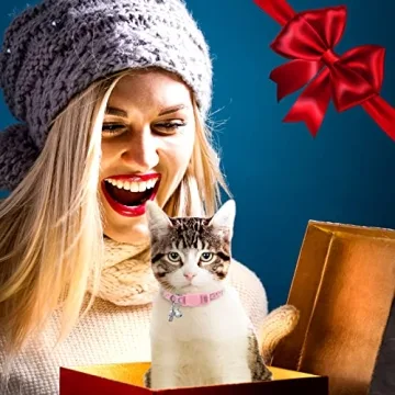 LLHK Reflective Cat Collars - Safe & Stylish 2 Pack