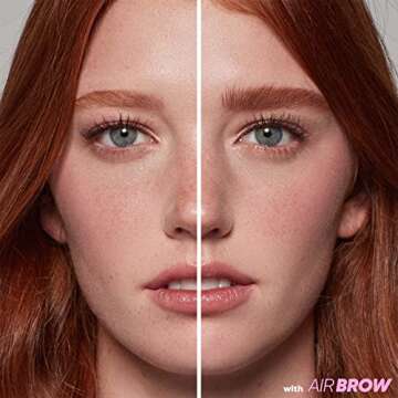 Kosas Air Brow Tinted Gel with Clean, Vegan Ingredients for Fluffy, Full and Healthy Brows, Longwear (Auburn)