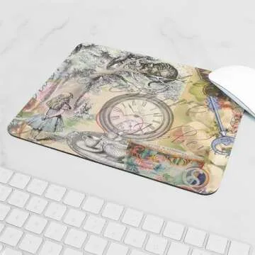 CafePress Cheshire Cat Mousepad for Gaming and Office