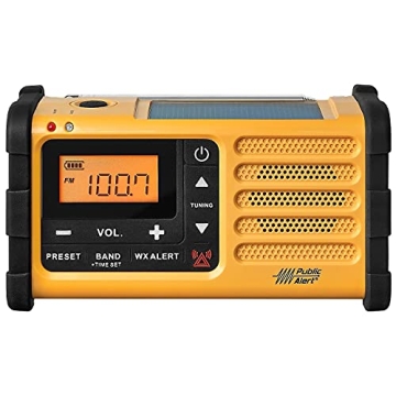 Sangean MMR-88 Emergency Weather Radio - Solar/Crank/USB