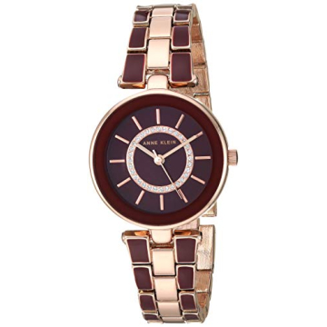 Anne Klein Women's Crystal Watch & Bracelet Set