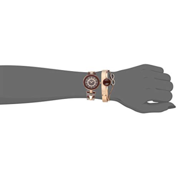 Anne Klein Women's Crystal Watch & Bracelet Set