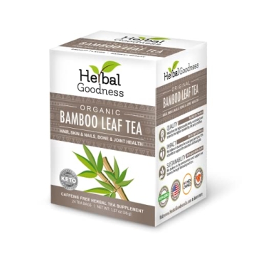 Organic Bamboo Silica Tea - Accelerate Hair & Skin Health