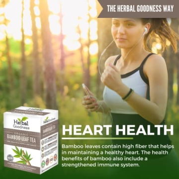 Organic Bamboo Silica Tea - Accelerate Hair & Skin Health