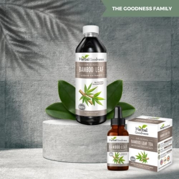 Organic Bamboo Silica Tea - Accelerate Hair & Skin Health