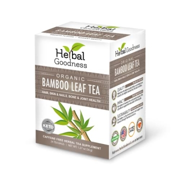 Organic Bamboo Silica Tea - Accelerate Hair & Skin Health
