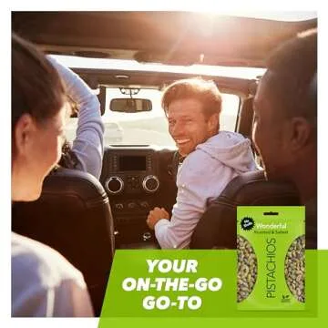 Wonderful Pistachios No Shells, 12 oz Healthy Snack Bag