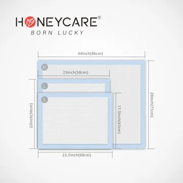 Honey Care All-Absorb 120-Pack Training Pads for Pets