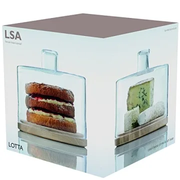 LSA International Lotta Cake/Cheese Dome 9.75in High Quality