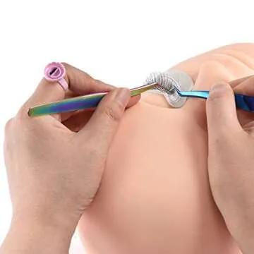 Lash Extension Glue Rings - 200PCS for Quick Fan Making