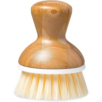 Full Circle Bubble Up Bamboo Dish Brush for Efficient Cleaning