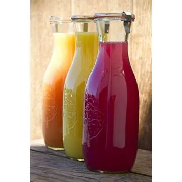 Weck 763 Juice Jar - .25 Liter, Set of 6