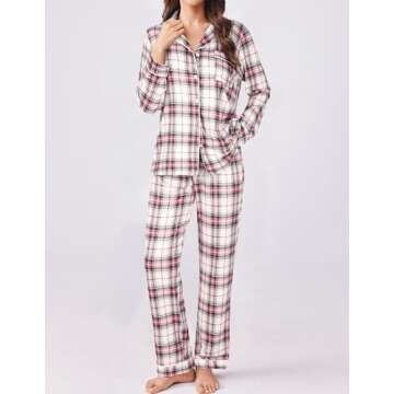 Soft Ekouaer Women’s Pajamas Set for Comfort and Style