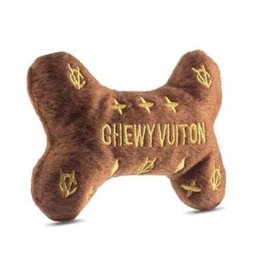 Dog Diggin Designs Runway Pup Collection | Unique Squeaky Plush Dog Toys – Prêt-à-Porter Dog Bon...