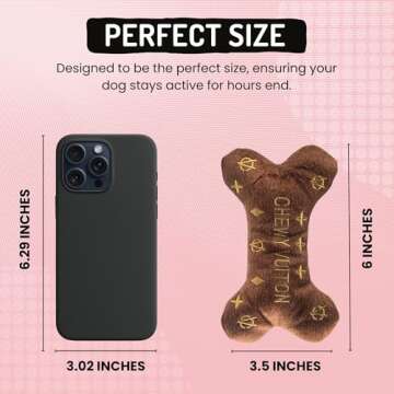 Dog Diggin Designs Runway Pup Collection | Unique Squeaky Plush Dog Toys – Prêt-à-Porter Dog Bones, Balls & More