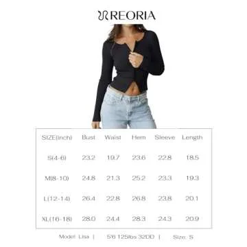 REORIA Womens Fall Outfits Trendy Double Zip Up Crew Neck Long Sleeve Tops Lightweight Soft Knit Cropped Cardigan Sweaters For Women 2024 Black Small