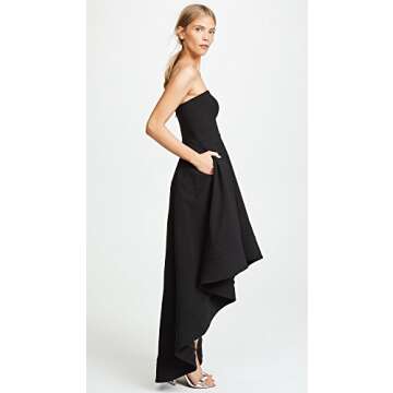 C/Meo Collective Entice Strapless Gown - XS Black
