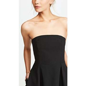 C/Meo Collective Entice Strapless Gown - XS Black