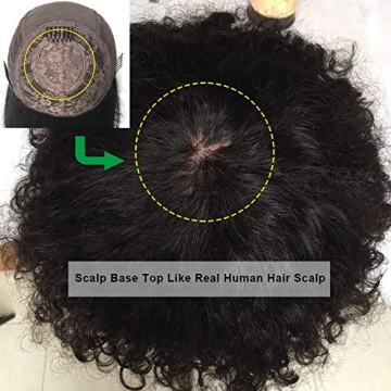 ARUKIHAIR Afro Kinky Curly Wig Full Machine Made 200 Density