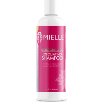 Mielle Organics Mongongo Oil Exfoliating Shampoo for All Hair Types, 8 Ounces