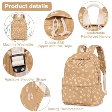 Trendy Bluboon Girls Backpack Stylish and Functional