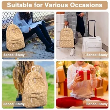Trendy Bluboon Girls Backpack Stylish and Functional