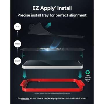 ZAGG InvisibleShield Glass+ for iPhone 14 Plus/13 Pro Max