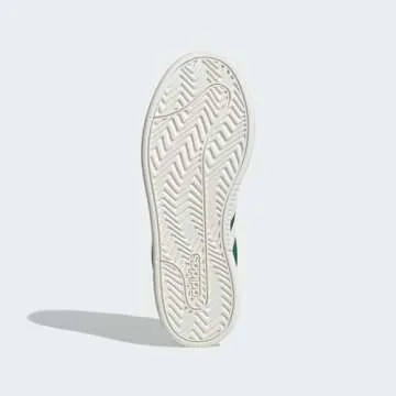 adidas Women's Grand Court Alpha Sneaker, Collegiate Green/Off White/Gold Metallic, 8.5