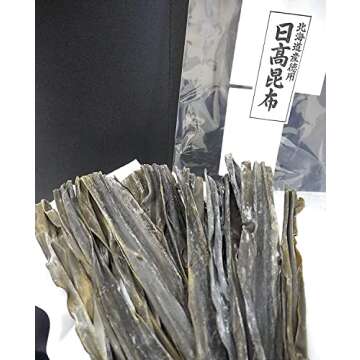 Dried Kelp 3.52oz(100g) Dried Kombu Seaweed From Hokkaido Japan For Soup Stock