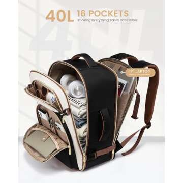 LOVEVOOK Waterproof Travel Backpack for Adventure Lovers