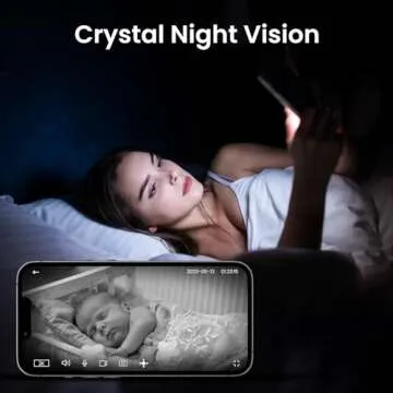 Cinnado 2K Indoor Security Camera with 360° Motion Control