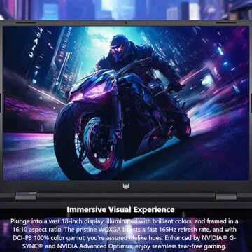 Acer Predator Helios Neo 18 Gaming Laptop with RTX 4070